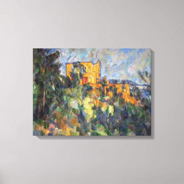 Paul Cezanne - Chateau Noir Canvas Print (Front)