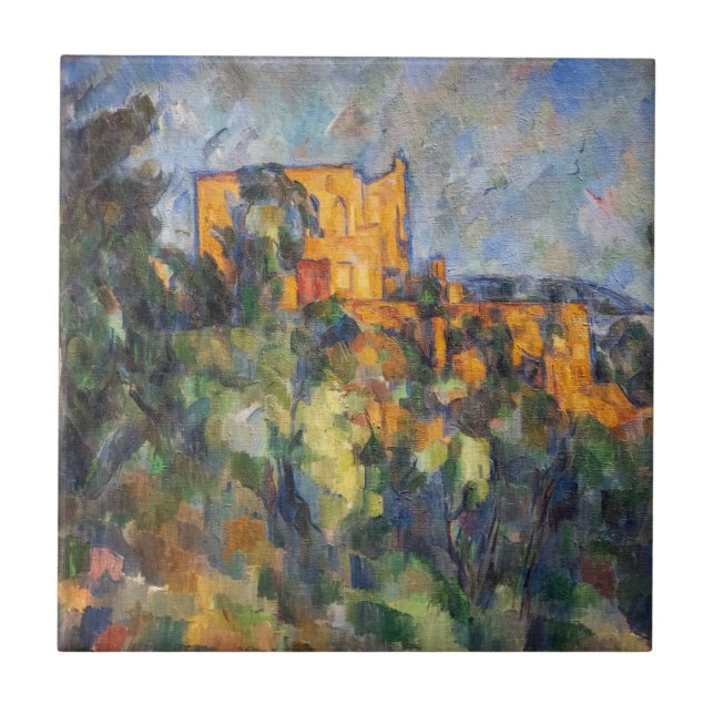 Paul Cezanne - Chateau Noir Ceramic Tile (Front)