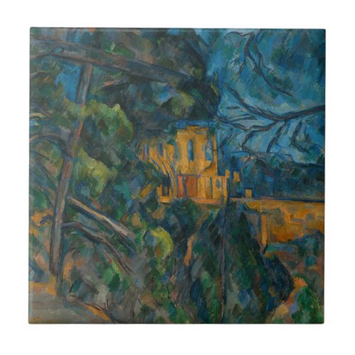 Paul Cezanne _ Chateau Noir Ceramic Tile