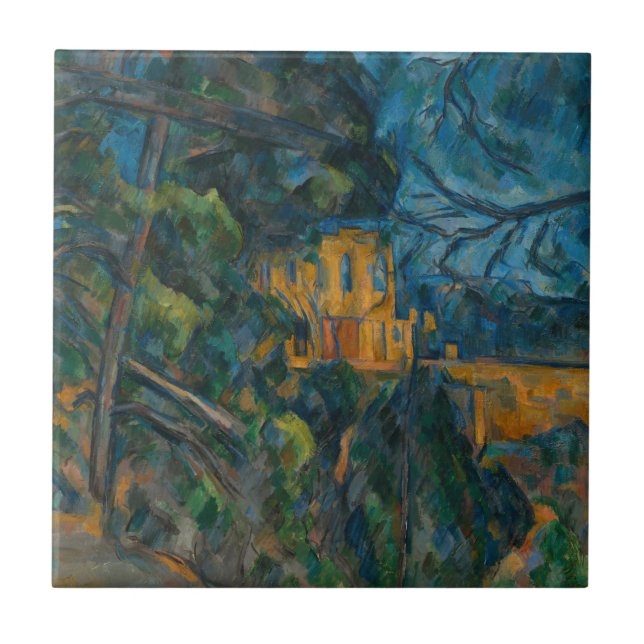 Paul Cezanne - Chateau Noir Ceramic Tile (Front)