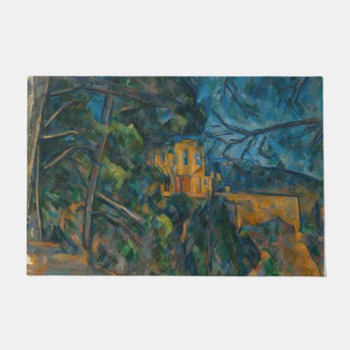 Paul Cezanne _ Chateau Noir Doormat