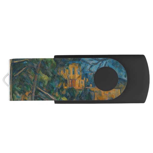 Paul Cezanne - Chateau Noir Flash Drive (Back)