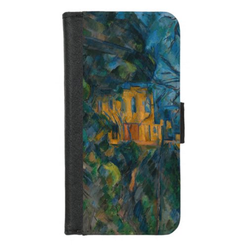 Paul Cezanne _ Chateau Noir iPhone 87 Wallet Case