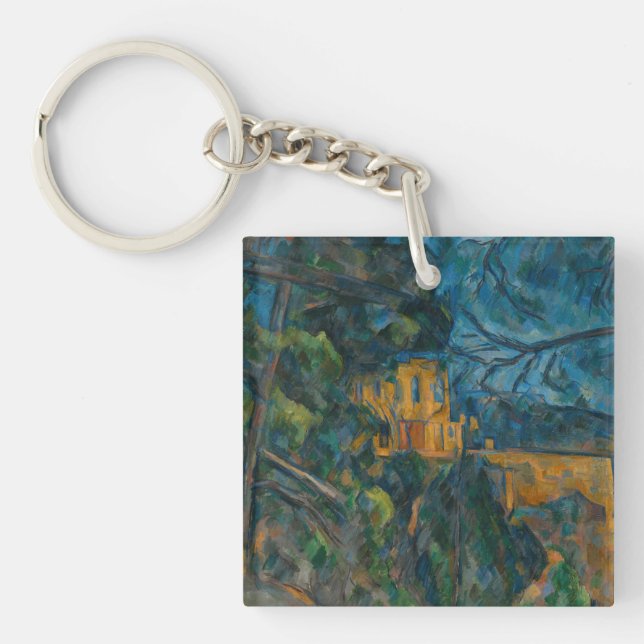 Paul Cezanne - Chateau Noir Keychain (Front)