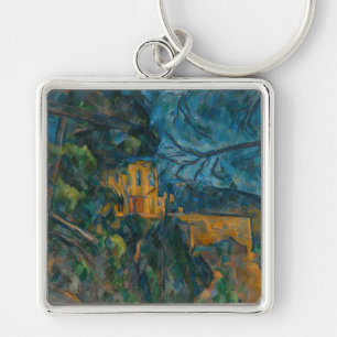 Paul Cezanne - Chateau Noir Keychain