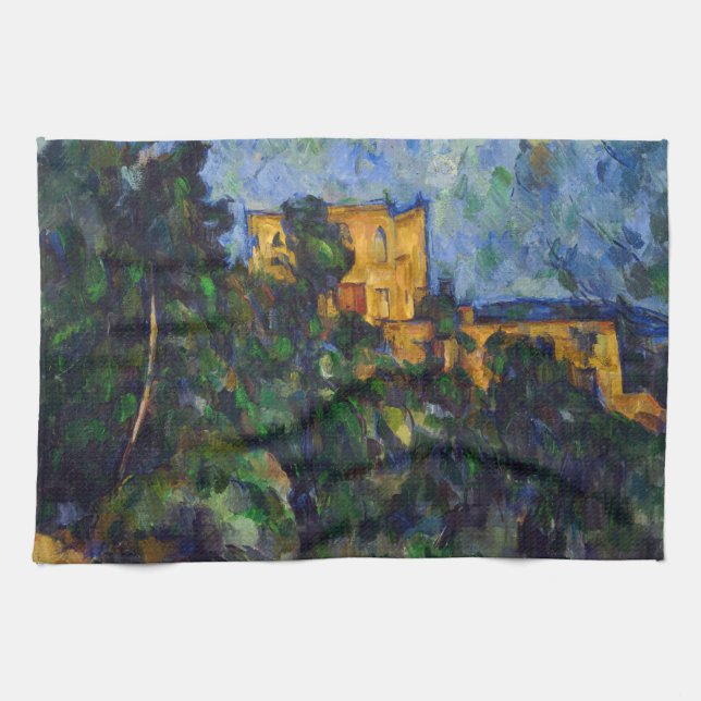 Paul Cezanne - Chateau Noir Kitchen Towel (Horizontal)