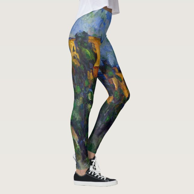 Paul Cezanne - Chateau Noir Leggings (Right)