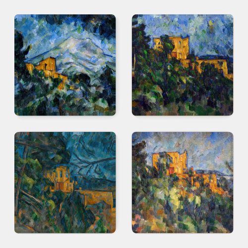 Paul Cezanne _ Chateau Noir Masterpieces Selection Coaster Set