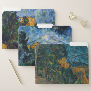 Paul Cezanne - Chateau Noir Masterpieces Selection File Folder