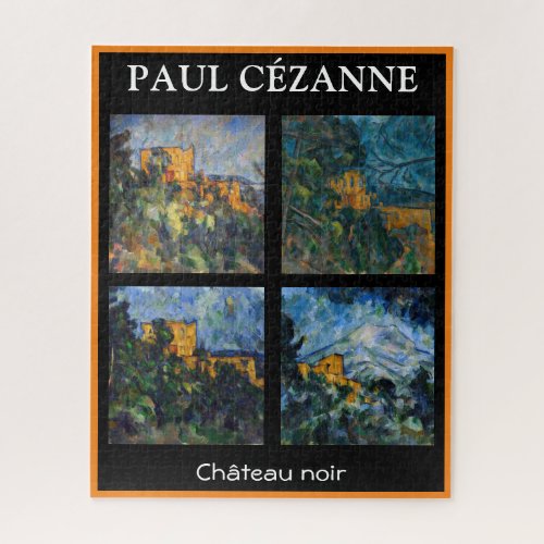 Paul Cezanne _ Chateau Noir Masterpieces Selection Jigsaw Puzzle