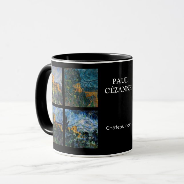 Paul Cezanne - Chateau Noir Masterpieces Selection Mug (Front Left)