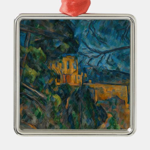 Paul Cezanne _ Chateau Noir Metal Ornament