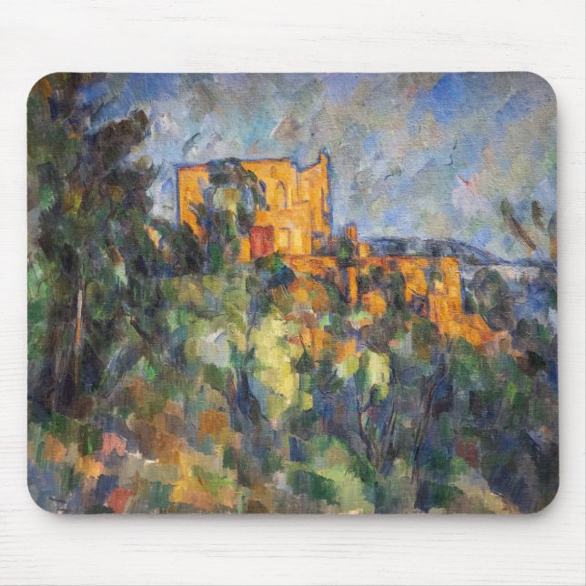 Paul Cezanne - Chateau Noir Mouse Pad (Front)