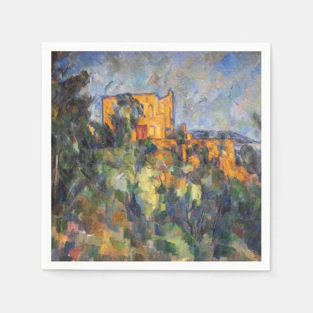 Paul Cezanne - Chateau Noir Napkins (Front)