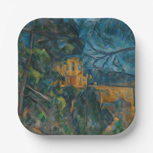 Paul Cezanne _ Chateau Noir Paper Plates