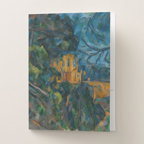 Paul Cezanne _ Chateau Noir Pocket Folder