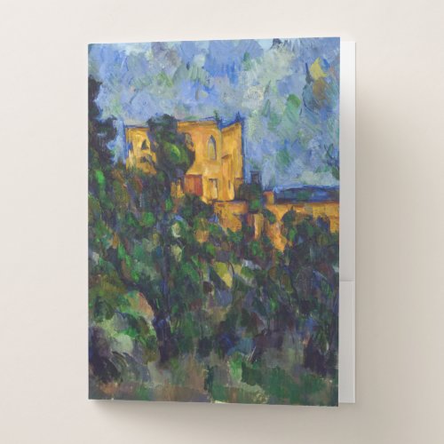 Paul Cezanne - Chateau Noir Pocket Folder