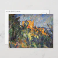 Postcard Cézanne - In the Park of Château Noir