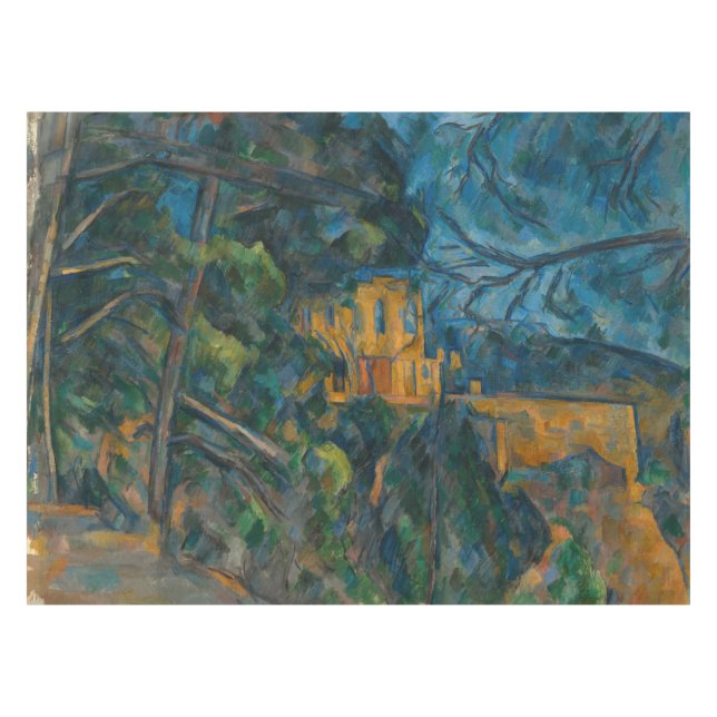 Paul Cezanne - Chateau Noir Tablecloth (Front (Horizontal))