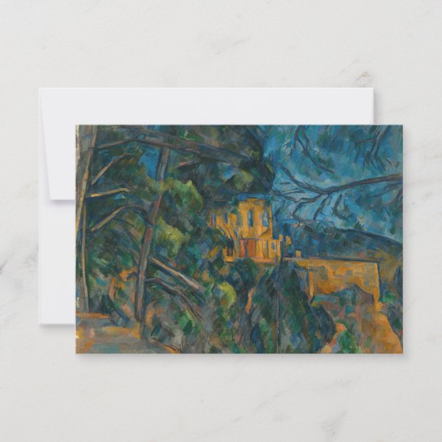Paul Cezanne - Chateau Noir Thank You Card (Front)