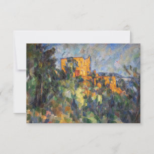 Paul Cezanne - Chateau Noir Thank You Card