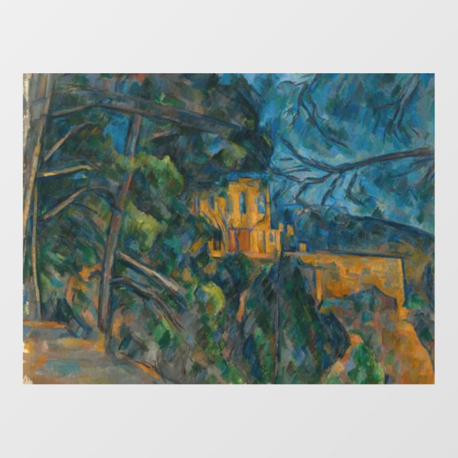 Paul Cezanne - Chateau Noir Wall Decal (Front)