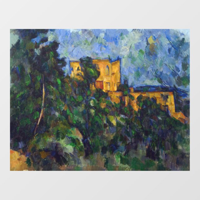 Paul Cezanne - Chateau Noir Wall Decal (Front)