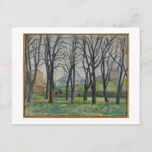 Paul Cezanne   Chestnut Trees at Jas de Bouffan, c Postcard