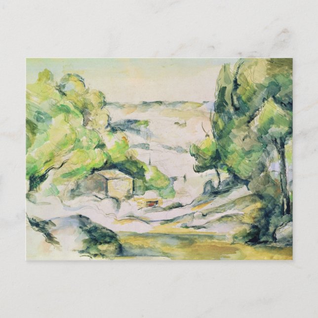 Paul Cezanne | Countryside in Provence Postcard (Front)