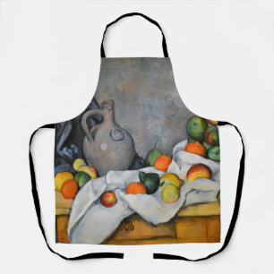 Paul Cezanne - Curtain, Jug and Fruit Bowl Apron