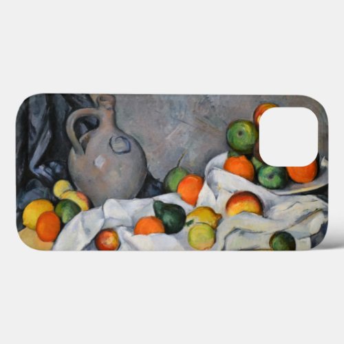 Paul Cezanne _ Curtain Jug and Fruit Bowl iPhone 13 Case