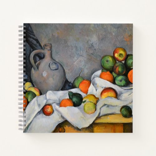 Paul Cezanne _ Curtain Jug and Fruit Bowl Notebook