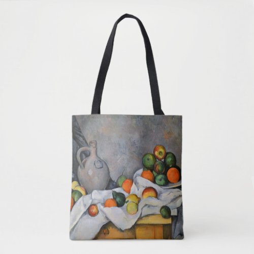 Paul Cezanne _ Curtain Jug and Fruit Bowl Tote Bag