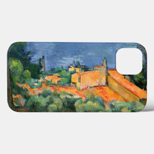 Paul Cezanne _ Estaque with Red Roofs iPhone 13 Case