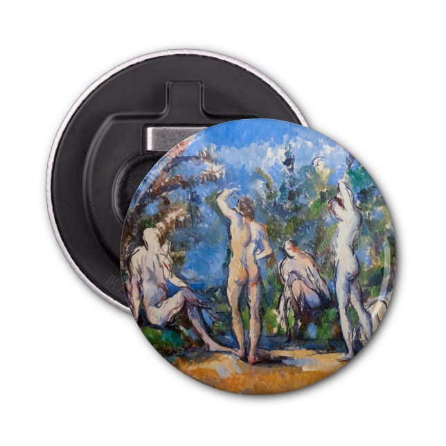 Paul Cezanne - Five Bathers Bottle Opener (Front)