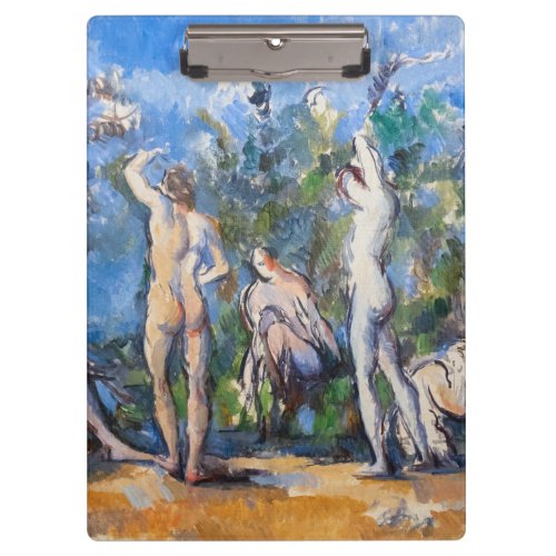 Paul Cezanne _ Five Bathers Clipboard