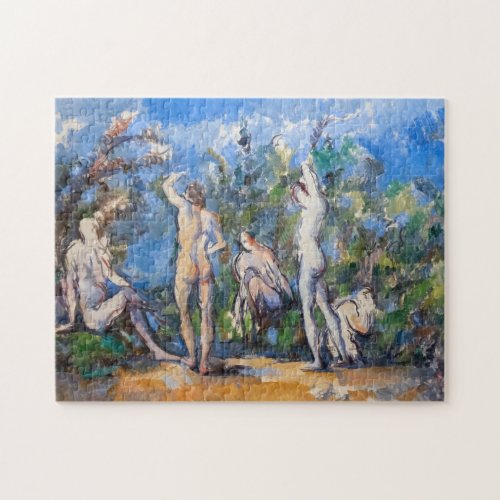 Paul Cezanne _ Five Bathers Jigsaw Puzzle