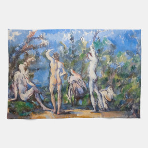 Paul Cezanne - Five Bathers Kitchen Towel