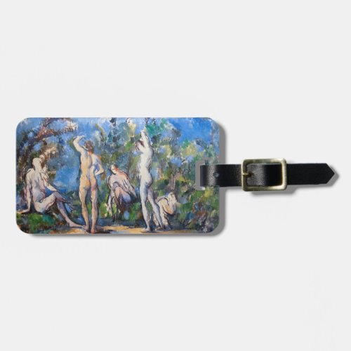 Paul Cezanne _ Five Bathers Luggage Tag