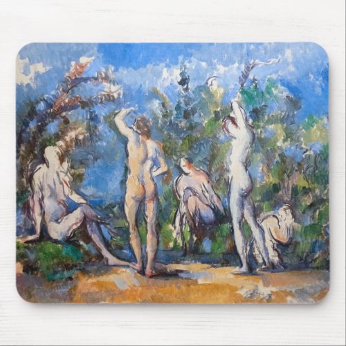 Paul Cezanne _ Five Bathers Mouse Pad