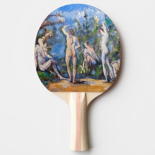 Paul Cezanne _ Five Bathers Ping Pong Paddle