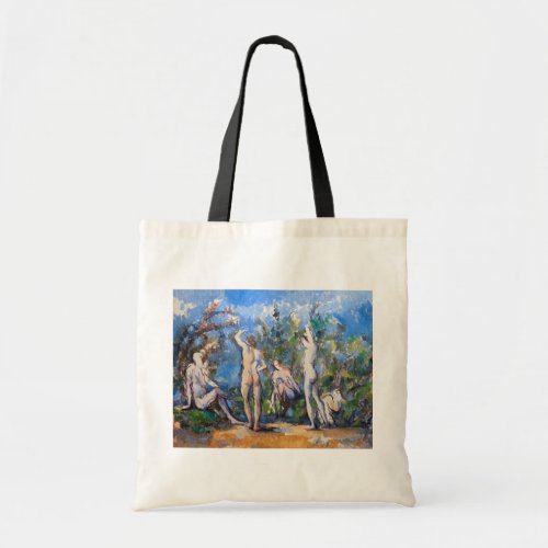Paul Cezanne _ Five Bathers Tote Bag