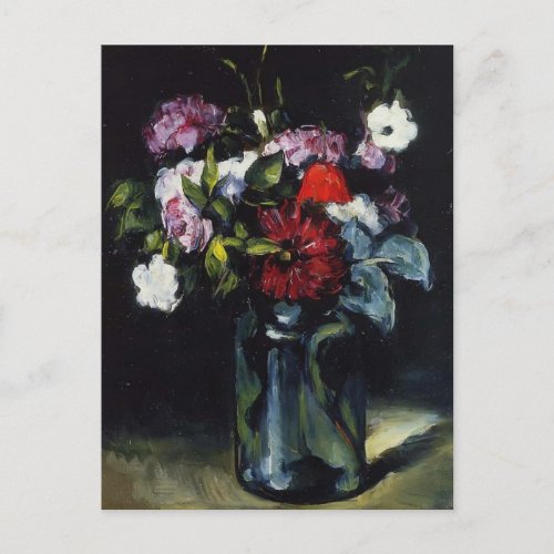 Paul Cezanne_ Flowers in a Vase Postcard