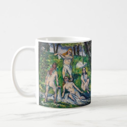 Paul Cezanne _ Four Bathers Coffee Mug