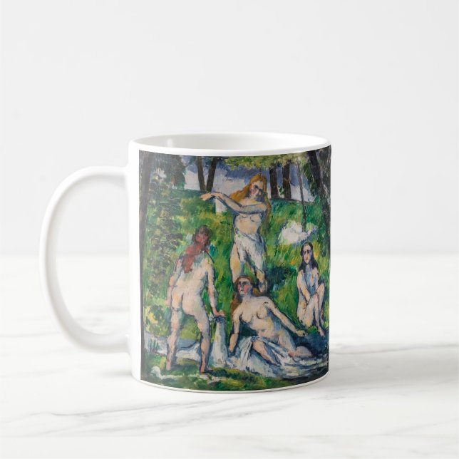 Paul Cezanne - Four Bathers Coffee Mug (Left)