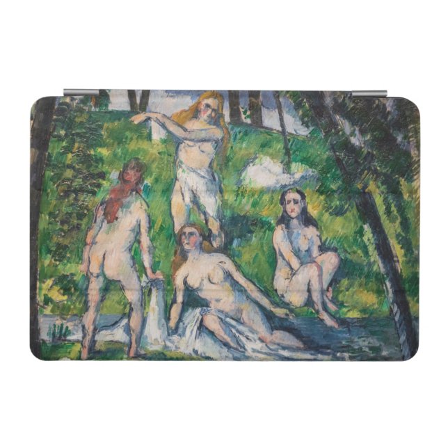 Paul Cezanne - Four Bathers iPad Mini Cover (Horizontal)