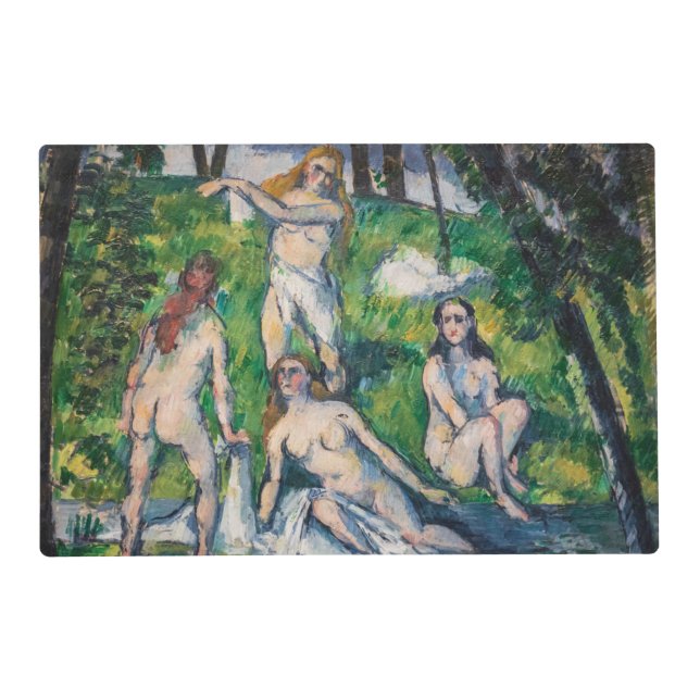Paul Cezanne - Four Bathers Placemat (Front)
