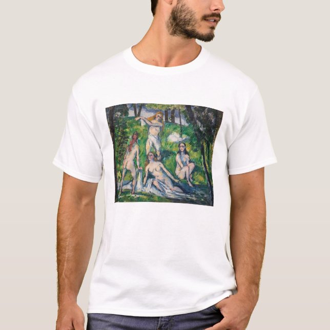 Paul Cezanne - Four Bathers T-Shirt (Front)