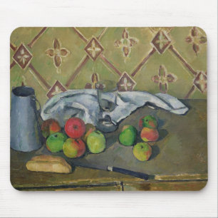 Paul Cezanne   Fruit, Serviette and Milk Jug, c.18 Mouse Pad