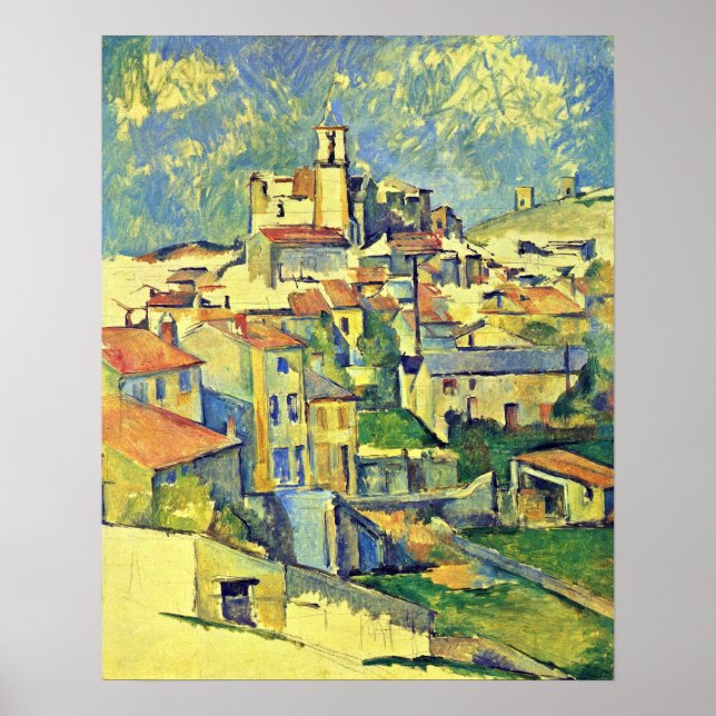 Paul Cezanne - Gardanne Poster (Front)